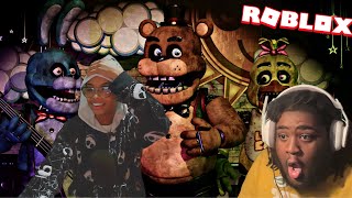 Five Nights At Freddy’s / Roblox Scary Game On Halloween (With Zizzled Zari)