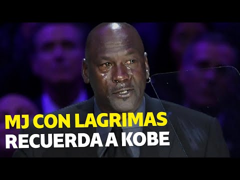 Michael Jordan recuerda con lágrimas a Kobe Bryant