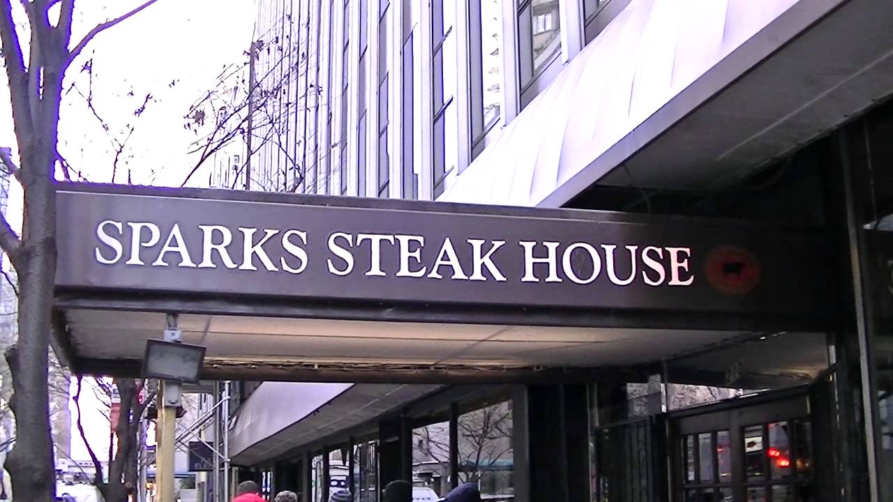 NYC Onscene Sparks Steakhouse 1 18 12 YouTube