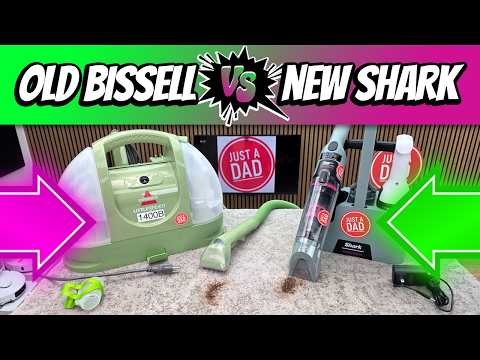 Bissell Little Green 1400B vs Shark StainForce | Portable Spot Cleaner Showdown & Real Stain Test