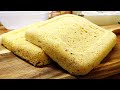 5分で朝食!【最も簡単で美味しい】オートミールと豆腐のパン【高タンパク】