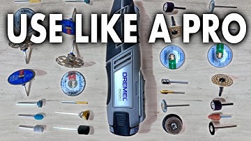 Last Dremel and bit guide you