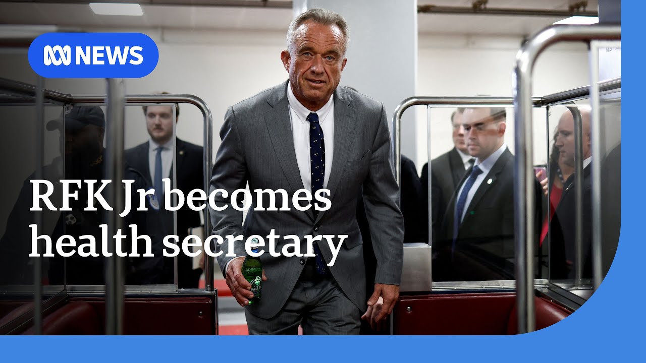 Robert F. Kennedy Jr confirmed as US Health Secretary | ABC NEWS - YouTube