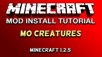 Minecraft Mod Install Tutorial - Mo Creatures v3.5.0 for Minecraft 1.2.5