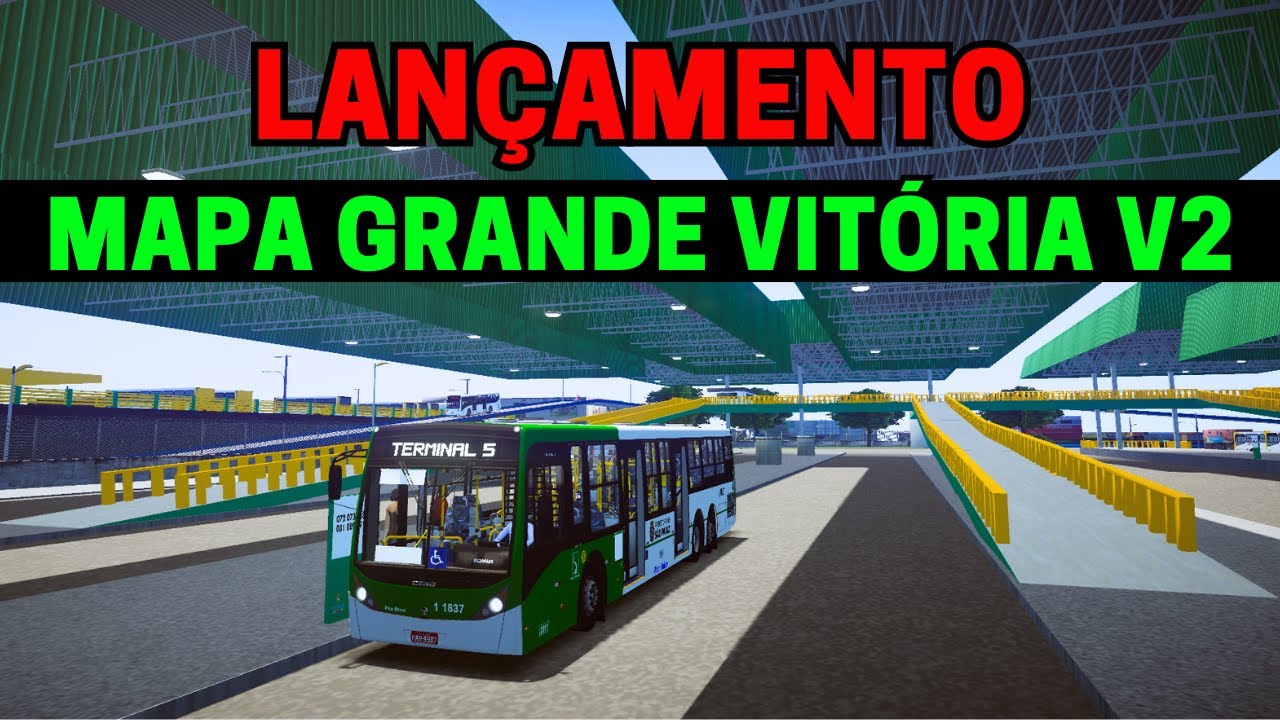 🔴Gameplay Novo Mod Mapa Manaus Grande Vitória | Proton Bus Simulator | PBSU | Simulador de Ônibus