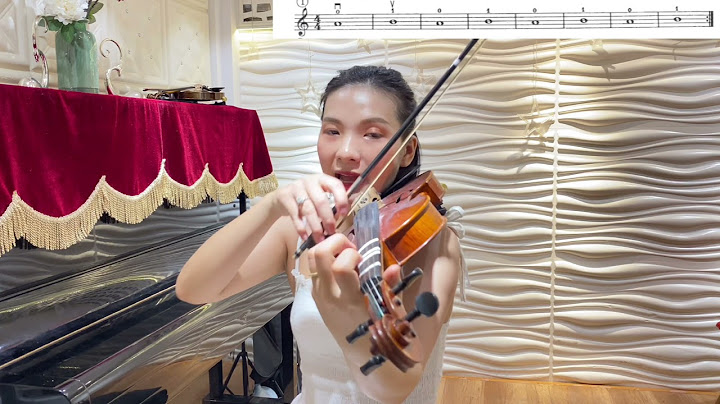 Hướng dẫn cách đặt đàn violin lên vai