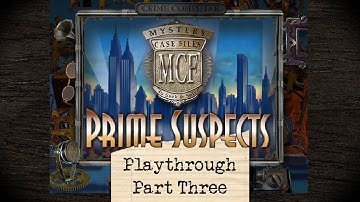 Mystery Case Files 2: Prime Suspects - Hidden Object Puzzle Game (Part 3)