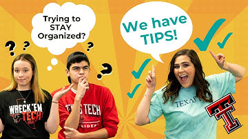 College Organization Tips | Texas Tech Vlog Squad