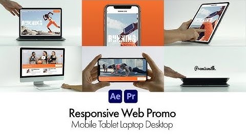 After Effects Template: Responsive Web Promo