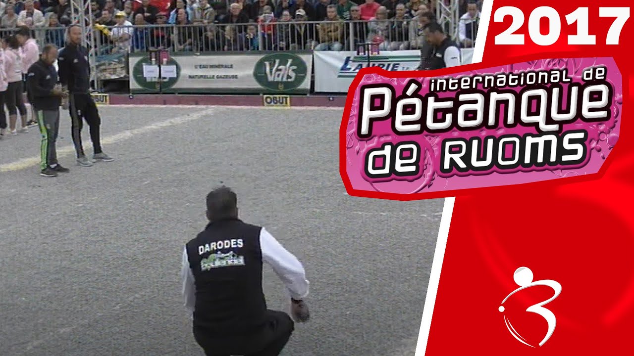 Miniature : Finale de l'International à pétanque de Ruoms 2017 : La remontada MALLET vs DARODES