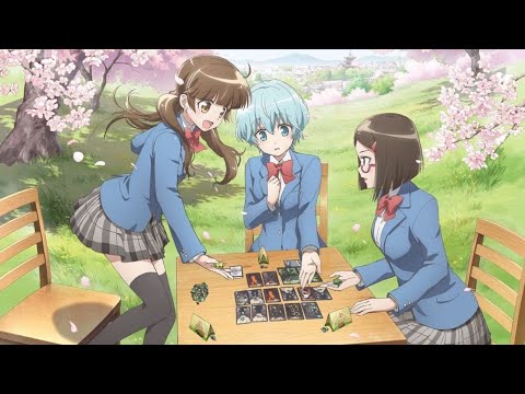 Anime club watching outdoor
