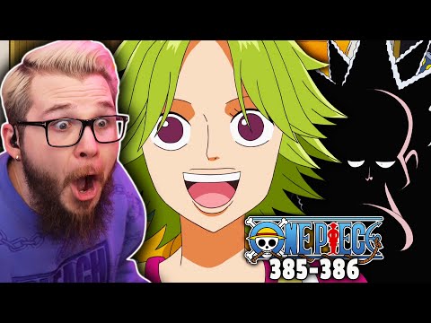 LOOK WHO IT IS! | One Piece Ep 385-386 REACTION