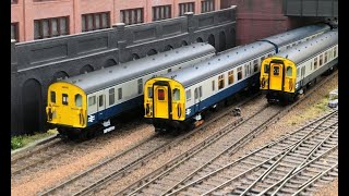 Ewhurst Green - Southern Electric units in blue /grey livery