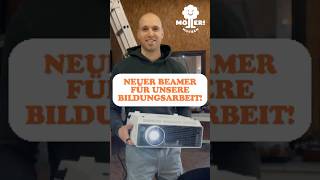 🎥 Neuer Beamer für unsere Bildungsarbeit! (Postcodelotterie)