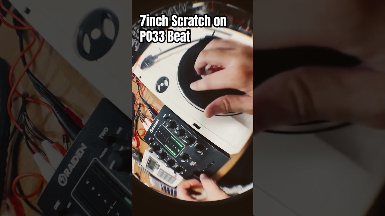 7inch Scratch on PO33 beat