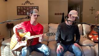 Twins cover "Wasted On You" by Morgan Wallen (Huffaker Brothers Cover)