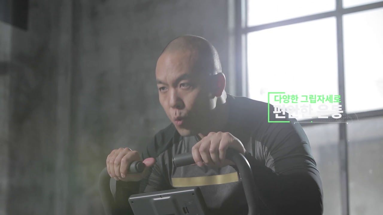 video Sean Lee Six Generation X Bike Platinum Foldable Aerobic Exercise Workout Bike Mute Magnetic Control Cardio Exercise Indoor Cycling Equipment