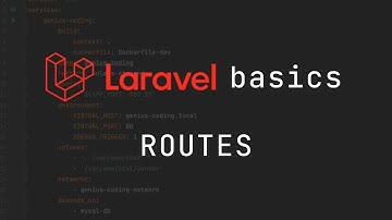 Laravel Ecommerce step by step! Laravel Basics Course - Routes [Onlineshop #codingtutorial Part 1]