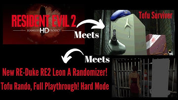 New Resident Evil 2 (1998) Leon A Randomizer by Re-Duke! in Seamless HD. Tofu Skin Playthrough!
