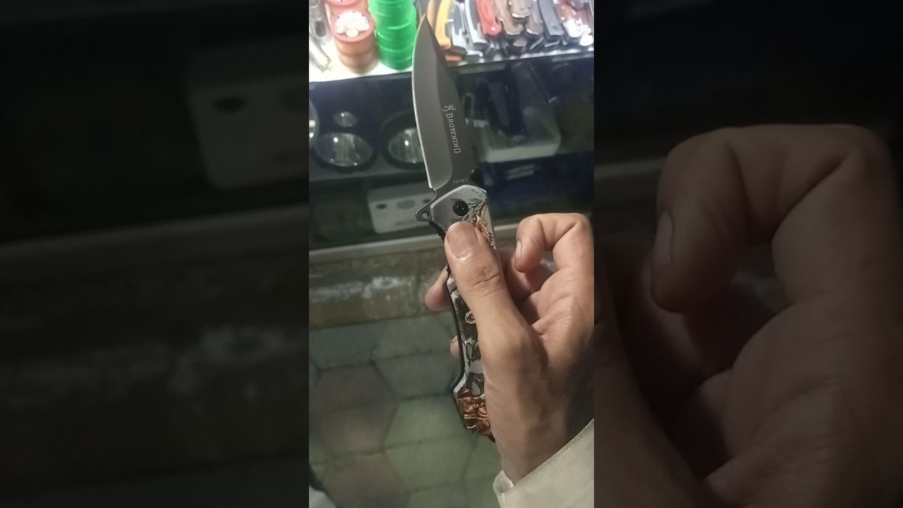 Browning Power in Your Pocket 🔥 Folding Knife for Real Men!