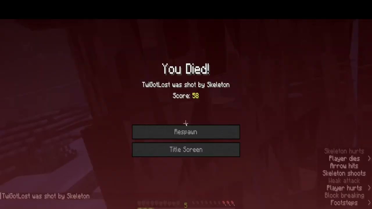 Zombies in the Landscape -- Day 41 in Minecraft