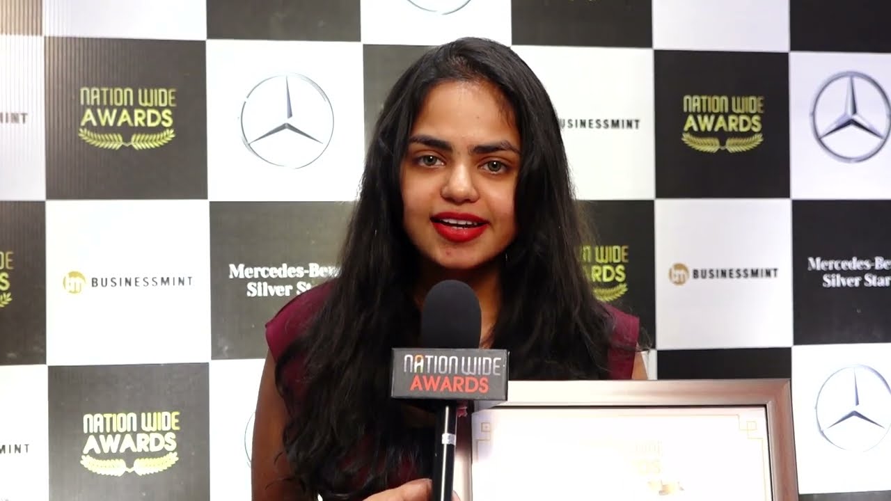 BusinessMint has been awarded Navya Rao | Nationwide Awards | Mercedes Benz Silver Star