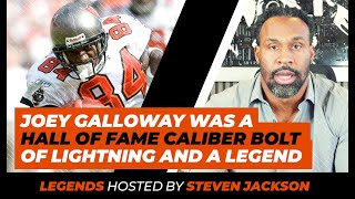 With The Football In His Hands, NFL Legend Joey Galloway Was Always A Threat to Score a Touchdown!