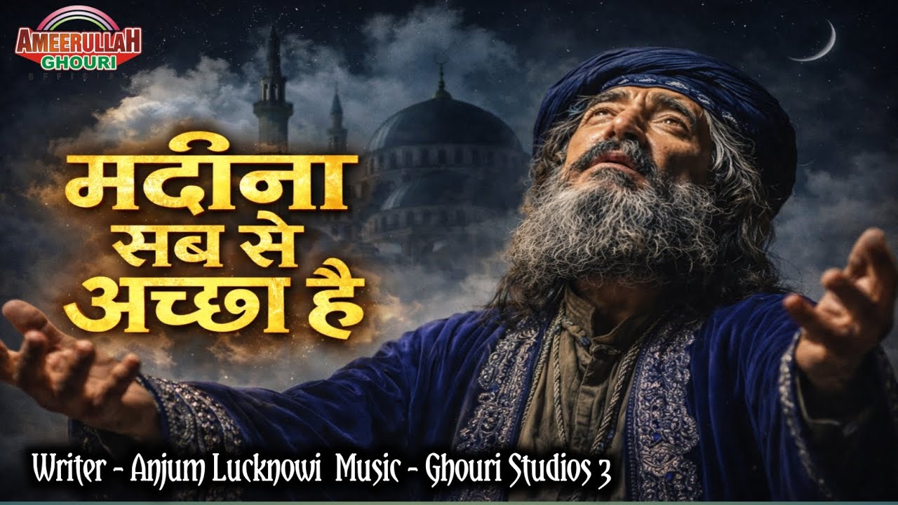 मदीना सब से अच्छा है ❤️ | Emotional Sufi Qawwali | Madina Sharif Kalam | Heart Touching