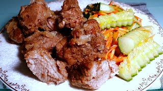 📌 Шашлык в духовке - сочный и потрясающе вкусный, не хуже, чем на мангале. Barbecue at home