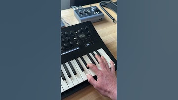 Make Darkwave Techno Loop Korg Minilogue XD #synth #miniloguexd #synthwave #darkwave