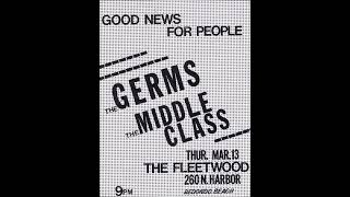 The Germs :: Live @ The Fleetwood, Redondo Beach, FL, 3/13/80