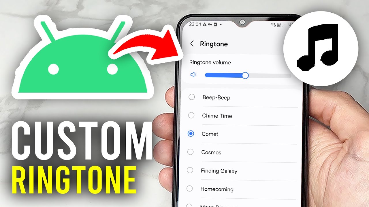 How To Add & Set Custom Ringtone On Android - Full Guide - YouTube