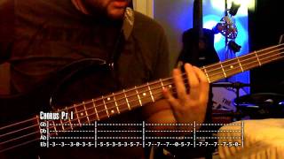 "No Excuses" - Alice in Chains | Bass w/ Tabs (HD Cover)