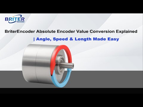 How to Convert Encoder Values｜Briter RS485 Absolute Encoder Tutorial