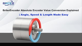 How to Convert Encoder Values｜Briter RS485 Absolute Encoder Tutorial