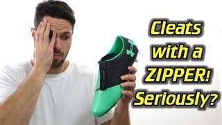Possibly the Worst New Cleats of 2017? - Under Armour Spotlight 2.0 (Zipper) - Review + On Feet