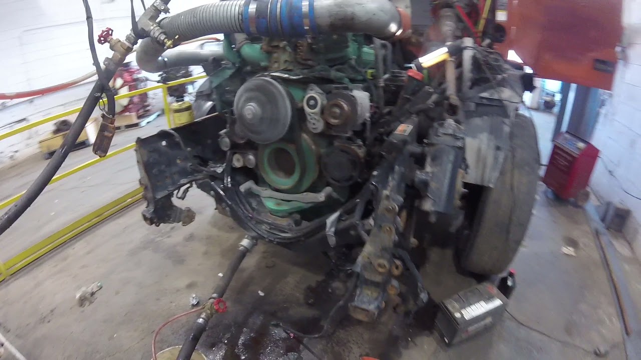 Engine Volvo D13, 455 HP, Good Runner, Stock#1A1E52413 - YouTube