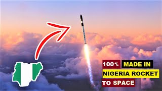 WOW! 100 PERCENT MADE IN NIGERIA ROCKET GOING TO THE SPACE?.  MANUFACTURED BY PROFORCE & NASRDA.