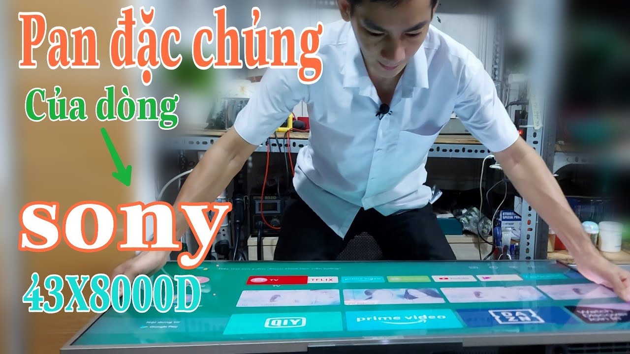 Tivi sony 43X8000D sọc màn hình và cách xử lý || LE... - youtube