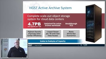 HGST Elastic Storage Platform & Active Archive Introduction