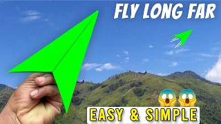 How to Make the Best Paper Airplane That Flies Far and Fast