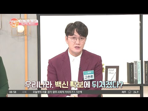 94.5%의 예방률, 코로나 백신 도대체 언제부터 맞을 수 있을까 | 행복한 아침 457 회