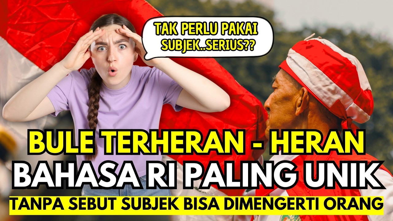 Diakui Pakar Linguistik! Bahasa Indonesia Bisa Dipahami Tanpa Sebut Subjek
