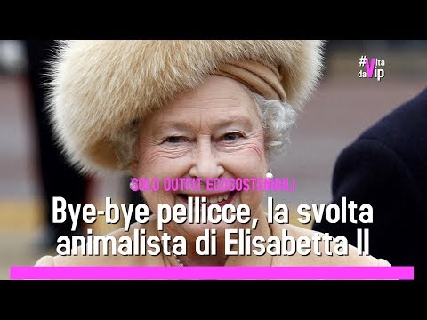 Video: La Regina Elisabetta Smette Di Indossare La Pelliccia