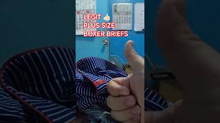 AELLO 4pcs men's boxer briefs fashion Korean style striped underwear #plussizeboxers #plussizebriefs
