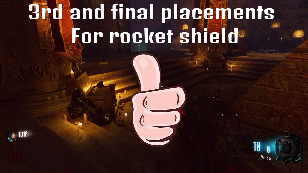 Bo3 ZOMBIES Der Eisendrache how to build rocket shield