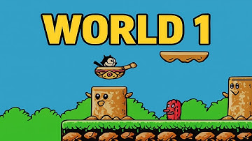 WORLD 1 | Felix the Cat | Walkthrough, Gameplay, No Commentary, NES