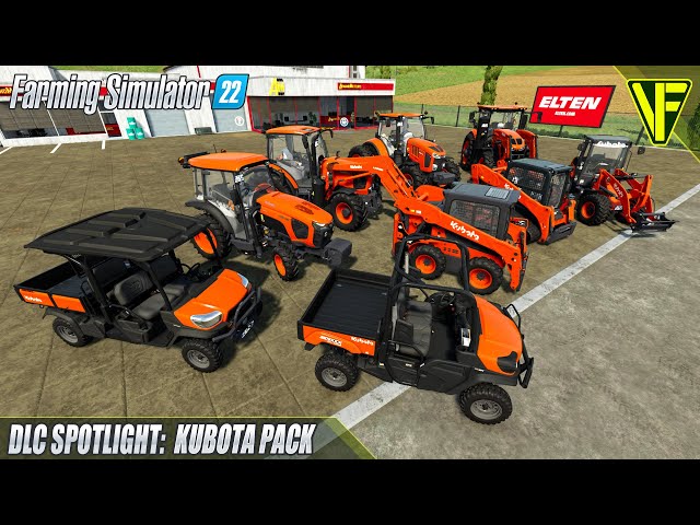 Kubota to join Farming Simulator 22