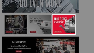 Using the BUILD & PRICE Function on HaasCNC.com