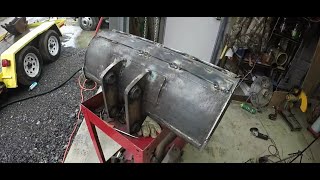 Building a 30 inch mini excavator bucket.